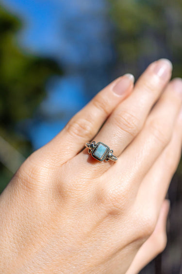 Larimar Ring